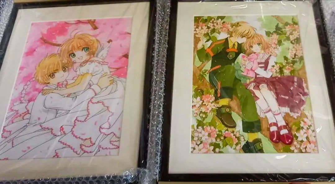 カードキャプターさくら　複製原画 ໒꒱· ﾟ . 複製原画 飾るとさくら展風になる🌸 . . #カードキャプター
