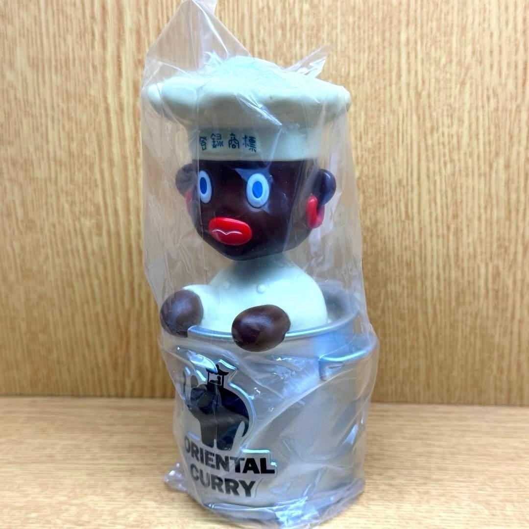 【オリエンタル坊や】　首振り人形　寸胴鍋ver. 箱付き ○オリエンタル坊や 首振り人形 フィギュア 寸胴鍋ver オリエンタル