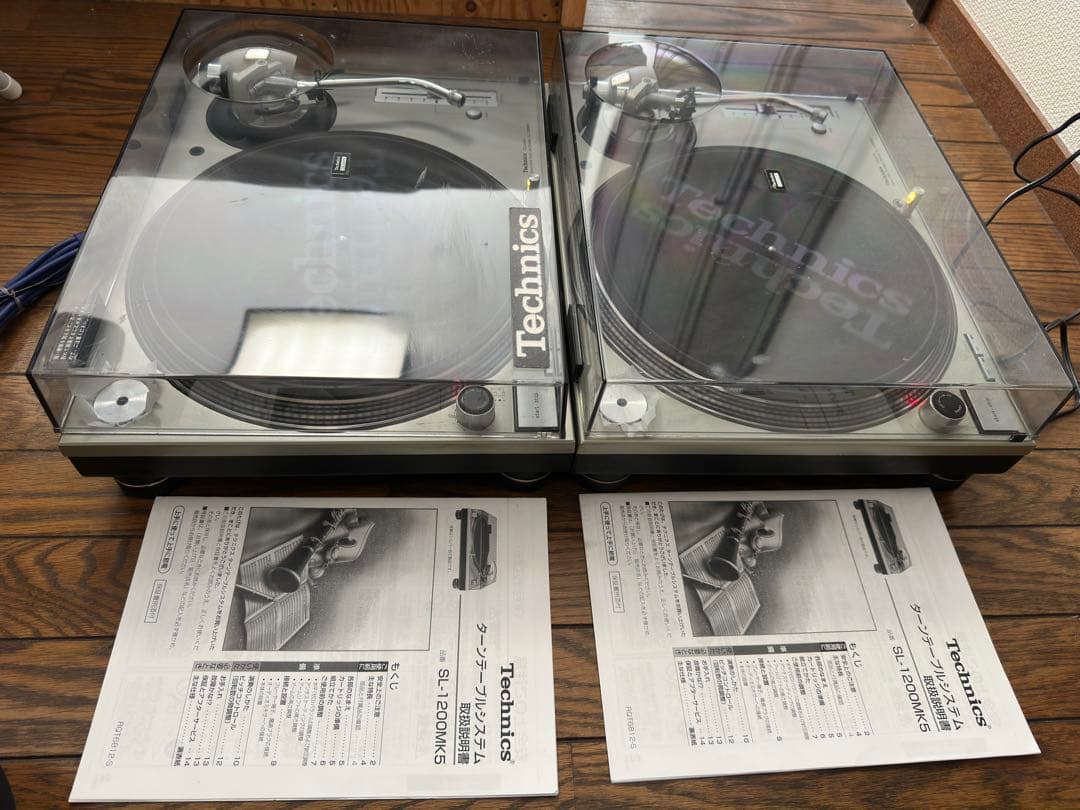 Technics SL-1200MK5 ターンテーブル2台 ギャラリー・スペック｜DJターンテーブル SL-1200MK7｜Hi-Fi