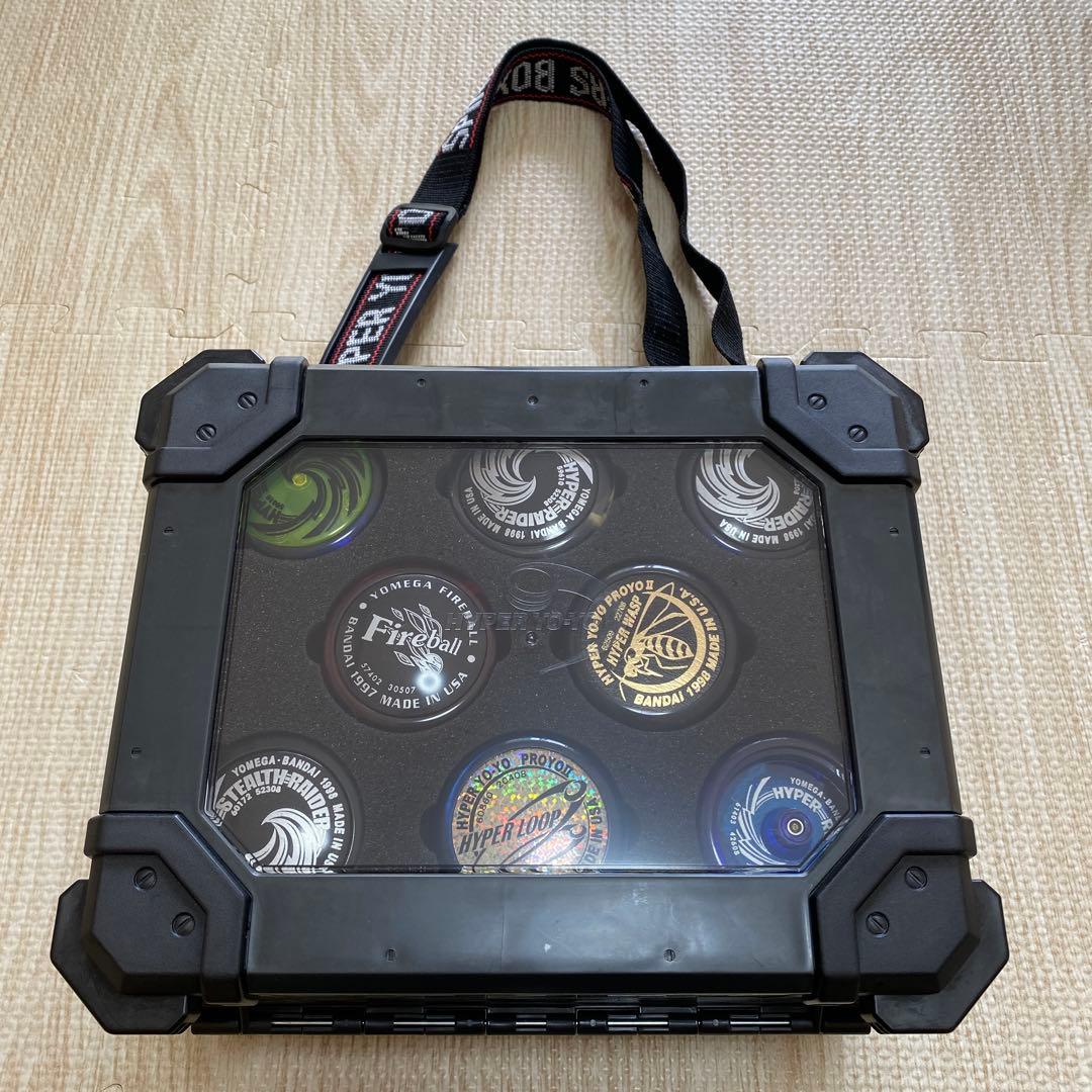 ハイパーヨーヨー　19個入り　ボックス付き　パーツケース BANDAI（バンダイ） ハイパーヨーヨー スピナーズボックス(ジャパン