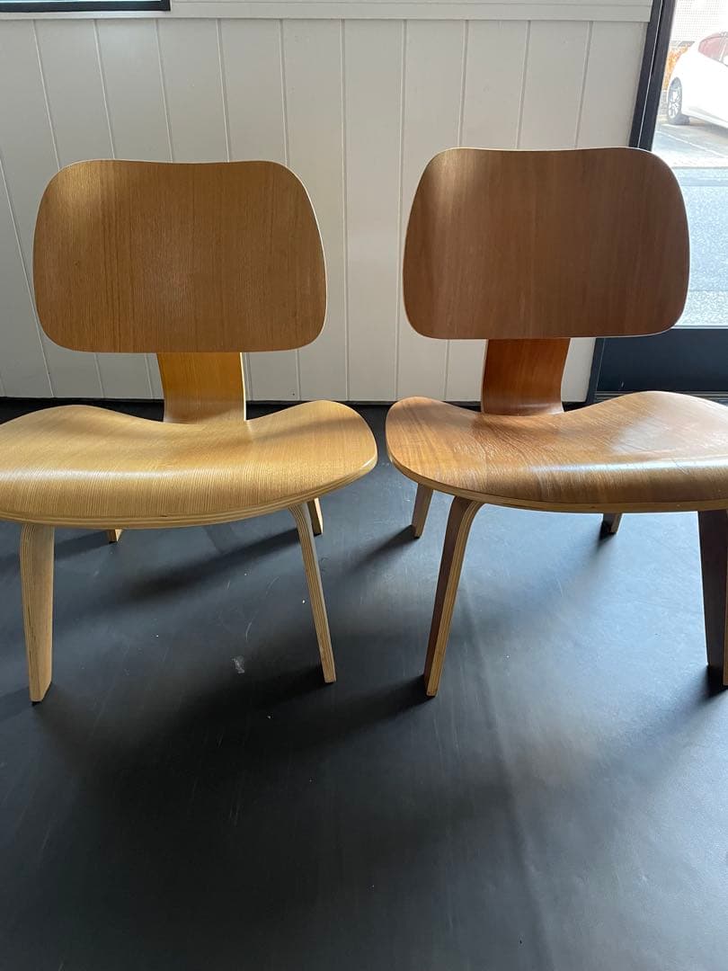 guuイームズ　ハーマンミラー　ラウンジチェア2脚　引き取り限定 HERMAN MILLER（ハーマンミラー）イームズラウンジチェア&オットマン
