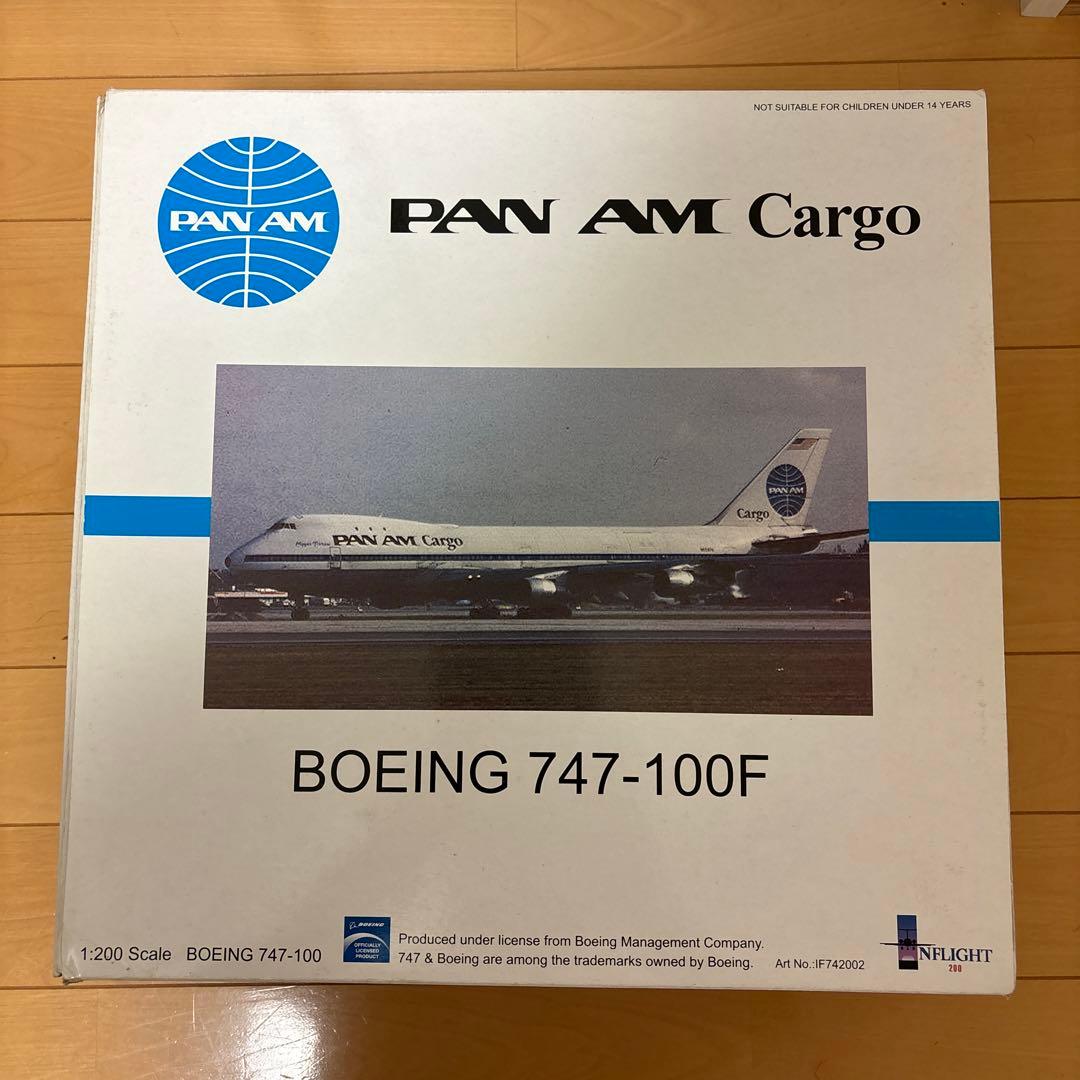 最終価格PAN AM BOEING 747-100F 1/200 ULTRA RARE Retired Gemini Jets 200 Boeing 747-100 PAN AM, Hard to