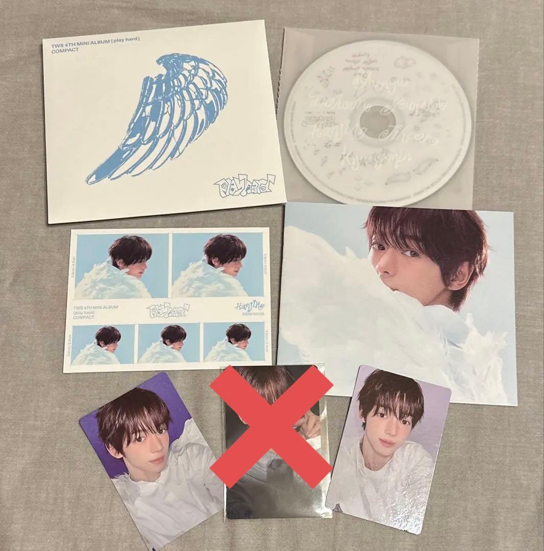 tws ハンジン トレカ CD playhard コンパクト - メルカリ