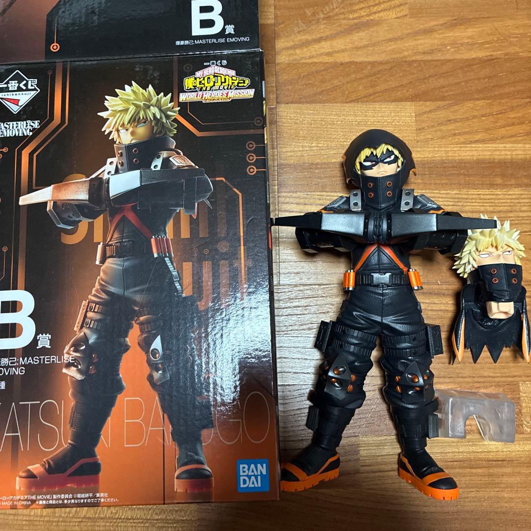 ヒロアカ一番くじ ワールドヒーローズミッションB賞 爆豪勝己MASTERLISE Amazon.co.jp: 一番くじ 僕のヒーローアカデミア Let's Begin B賞 爆豪