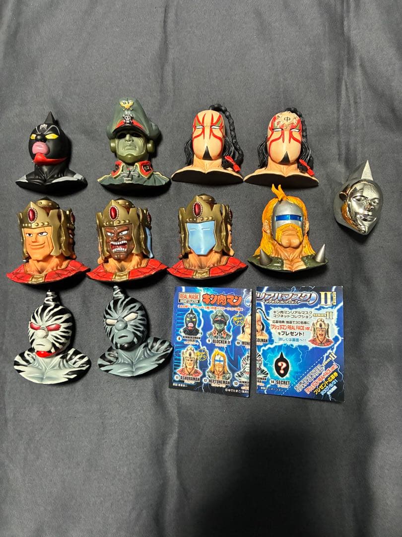 キン肉マンリアルマグネットSERIES2フルコン全11種類2007年 2026年最新】キン肉マンリアルマスクマグネットコレクションの人気
