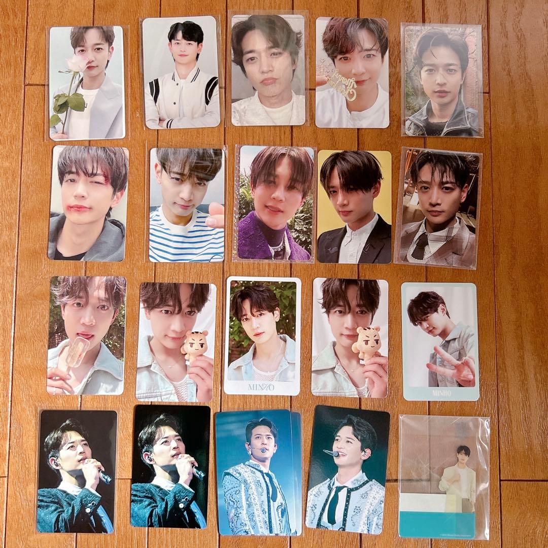 SHINee MINHO ミノ ミンホ トレカ セット MINHO The 1st Single『TEMPO』、UNIVERSAL MUSIC STOREとWeverse Shop