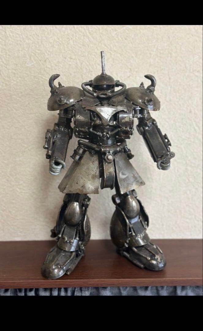 金属製 ロボット 置物 インテリア アートガンダムシャア専用ザク ハンドメイド 楽天市場】Paper Art si-gu-mi Pro MS-06S シャア専用ザク II 紙製
