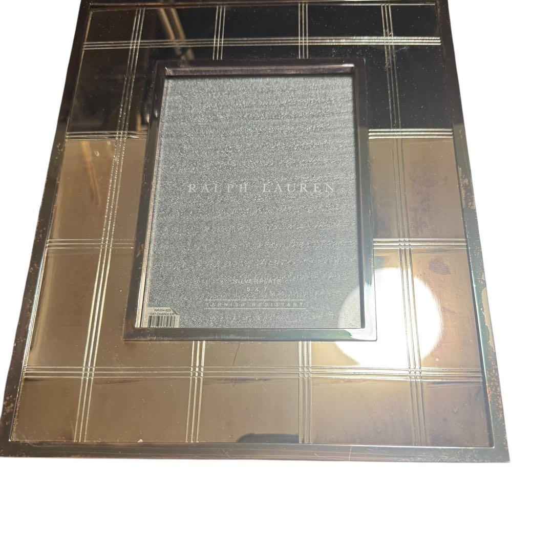 Ralph Lauren Hilding パネルフォトフレーム 未使用 RALPH LAUREN HOME（ラルフ ローレン ホーム） 写真立て Sutton レザー