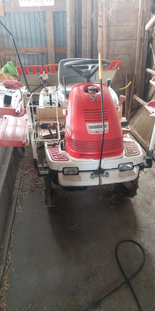 希少ヤンマー 田植機PE-40R Yahoo!オークション - ヤンマー 4条田植機 Pe-40R 側条施肥機 田植機