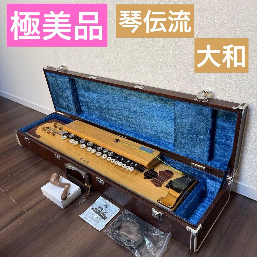 極美品 琴伝流 大和 ハードケース 鍵付き 付属品多数 ピック 極美品 琴伝流 大和 ハードケース 鍵付き 付属品多数 ピック - メルカリ