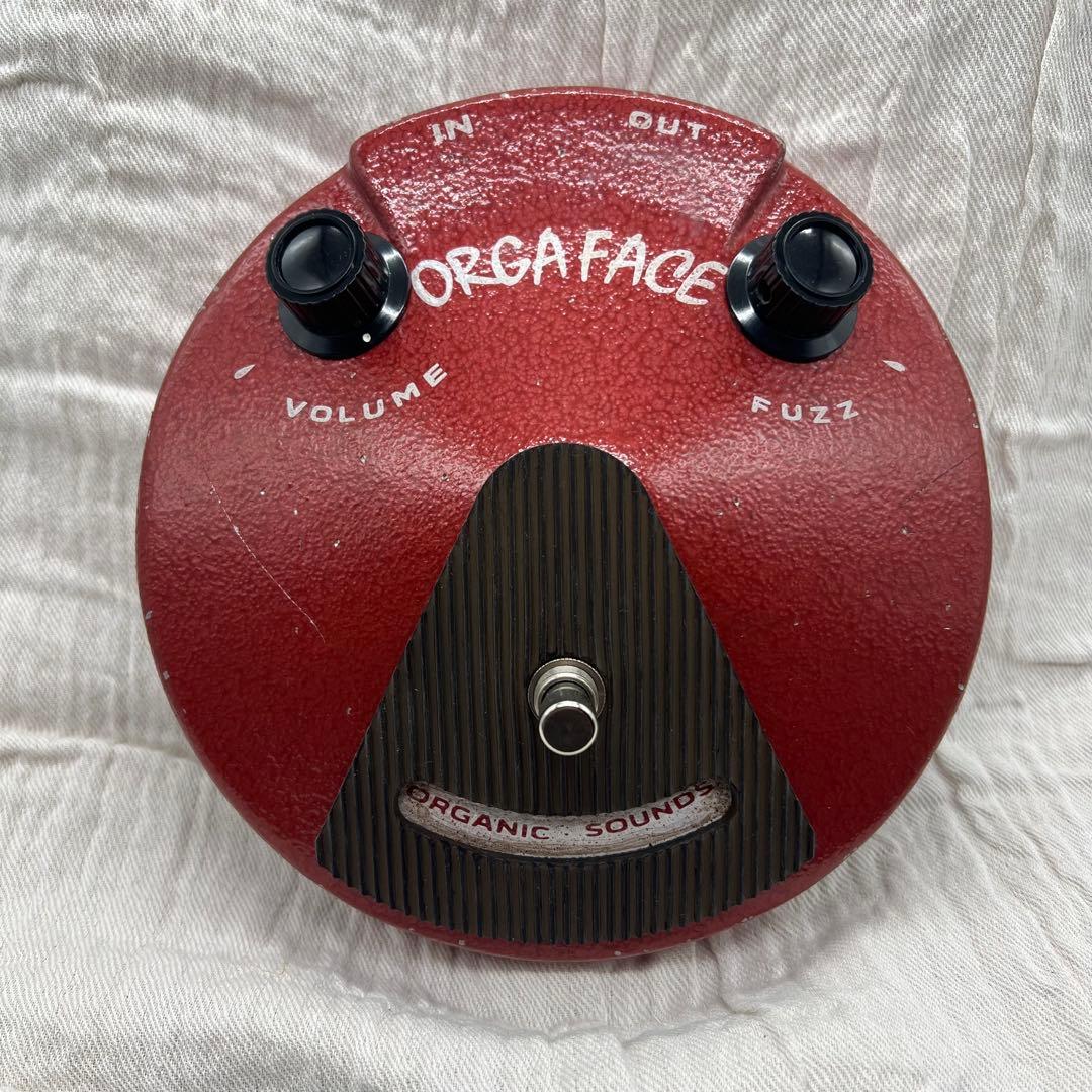 ギター ORGA FACE Silicon BC183L ORGA FACE Silicon / Aged Red / White text | Organic Sounds