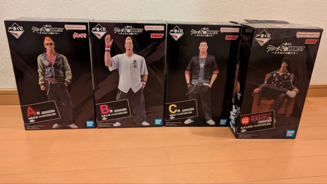 一番くじクローズ&WORST~さすらいの鴉たち~A賞B賞C賞ラストワンセット 一番くじ クローズ＆WORST さすらいの鴉たち B賞 ラストワン賞＋下位賞