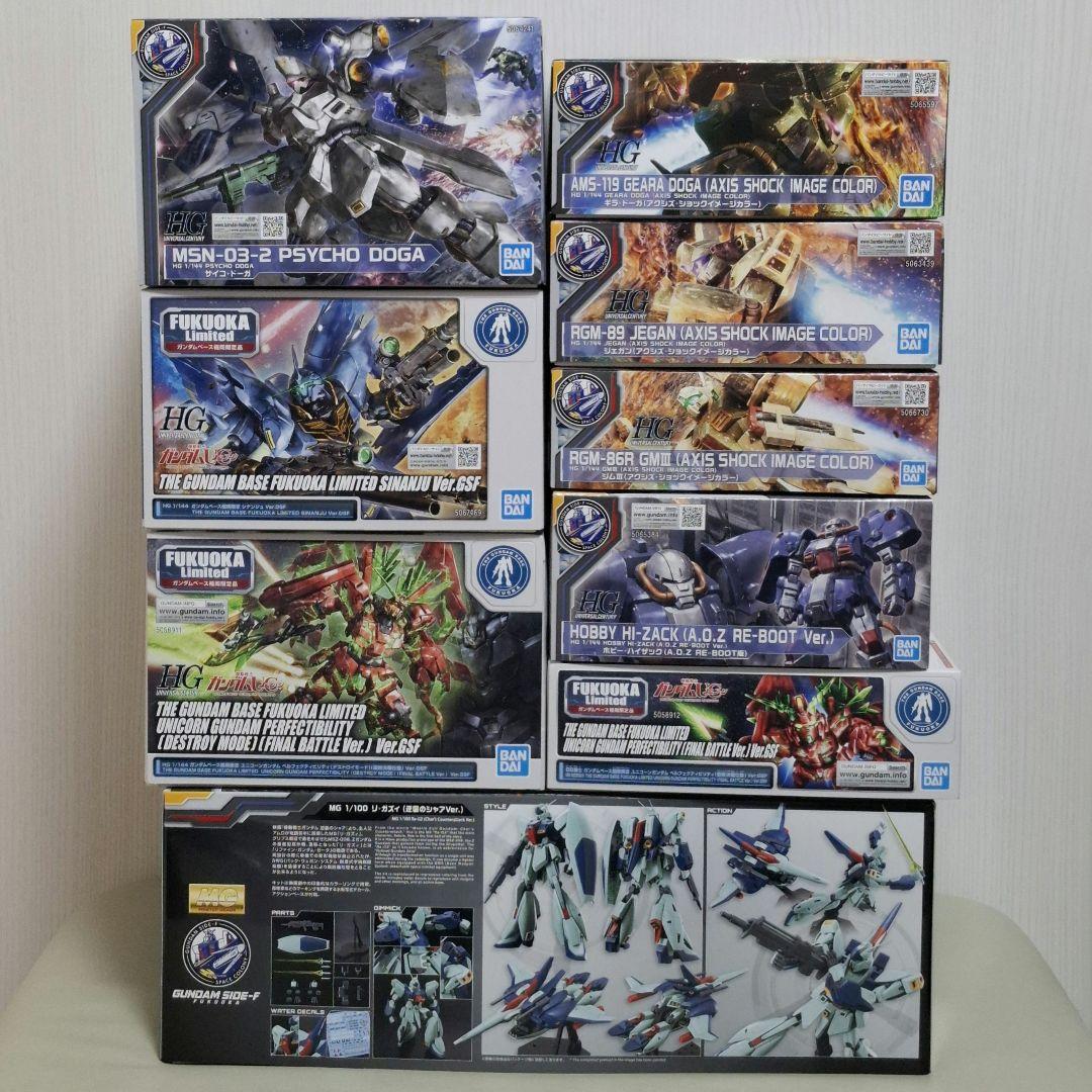 福岡限定セット　ユニコーンガンダム　シナンジュ　逆襲のシャア SIDE-F 福岡限定セット ユニコーンガンダム シナンジュ 逆襲のシャア SIDE-F