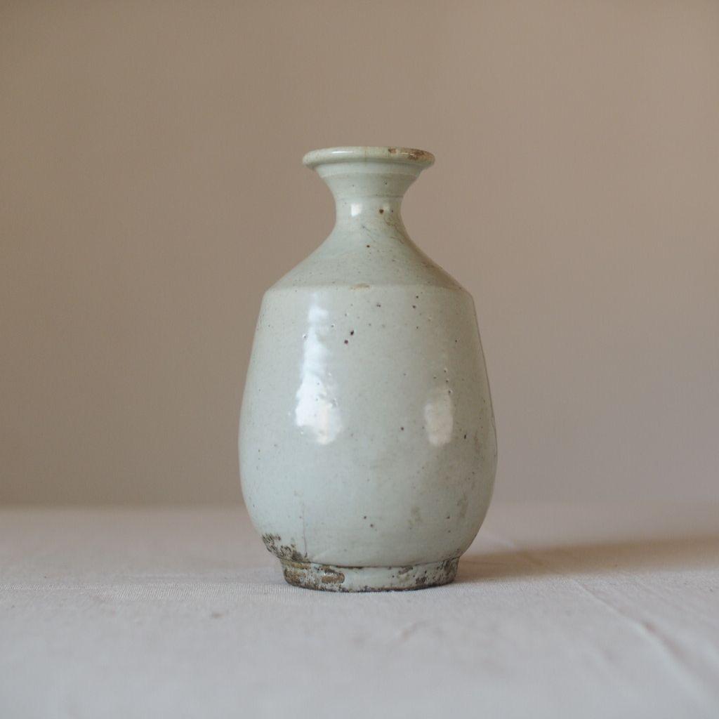 李朝 徳利 骨董 古物 古道具 古美術 アンティーク Antique Sam's Collection粉引徳利 韓国アンティーク 李朝