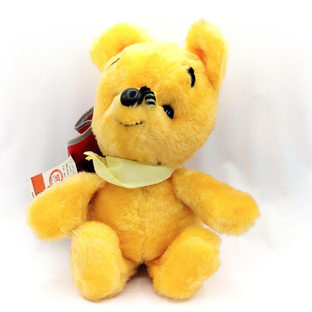 当時物 くまのプーさん ハット スカーフ ぬいぐるみ ディズニー レトロ 当時物 くまのプーさん ハット スカーフ ぬいぐるみ ディズニー レトロ