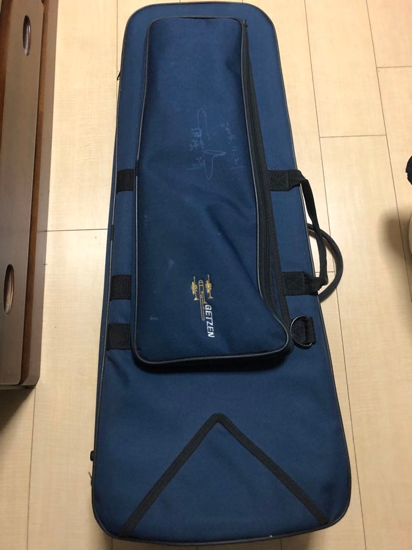 GETZENゲッツェン　純正トロンボーンセミハードケース お値下げ！ ゲッツェン GETZEN トロンボーンケースの通販 by ちえちえ