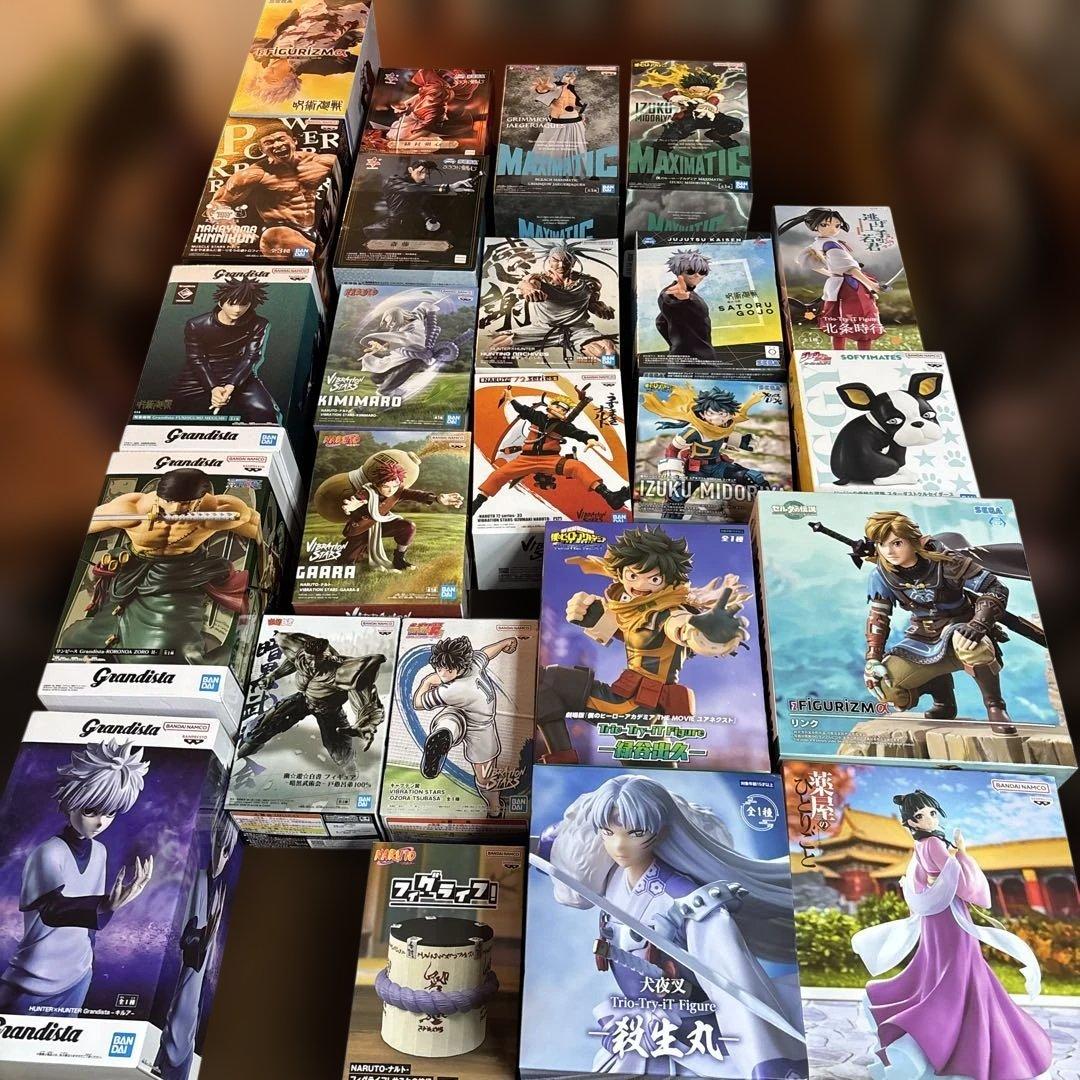 【新品未開封】ジャンプ系フィギュア等24体セット 新品未開封】ジャンプ系フィギュア 他まとめ売り20体セット - メルカリ