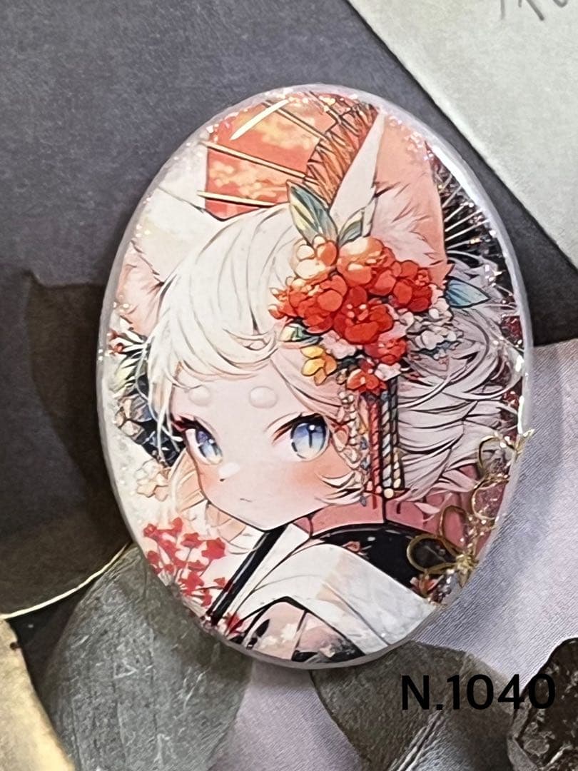 感謝価格(ㅅ´꒳` )猫耳少女 レジンヘアゴム レジンヘアゴム ハンドメイドアクセサリー レジン 猫 | Lotus flower