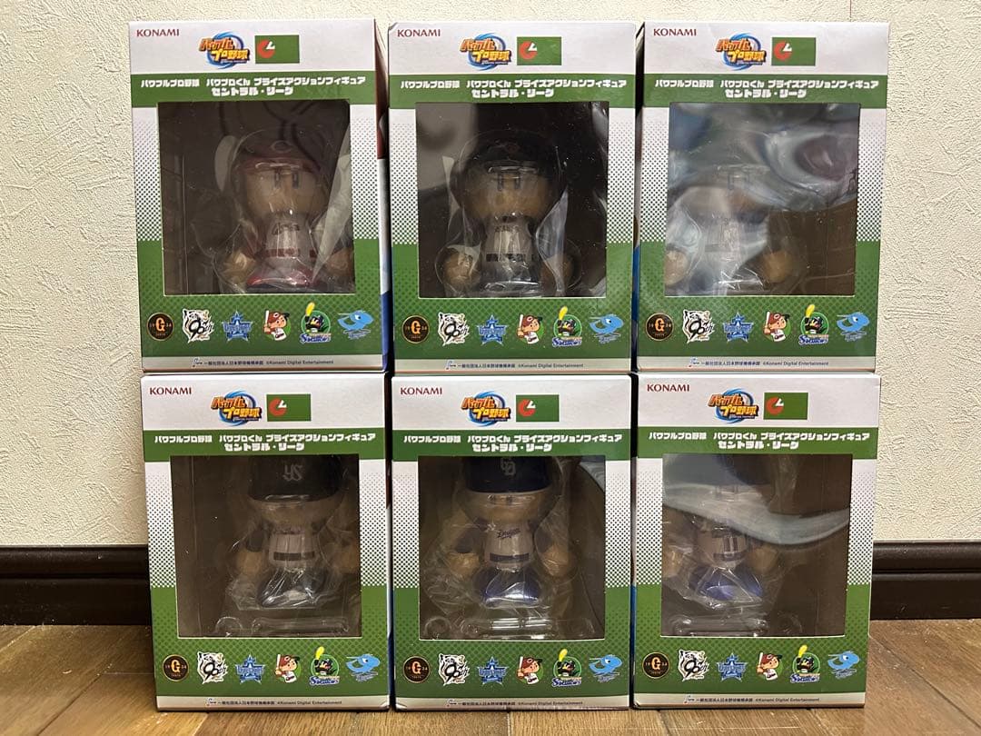 パワフルプロ野球　パワプロくん　プライズアクションフィギュア　セントラル・リーグ m18262574315_1.jpg?1755421557