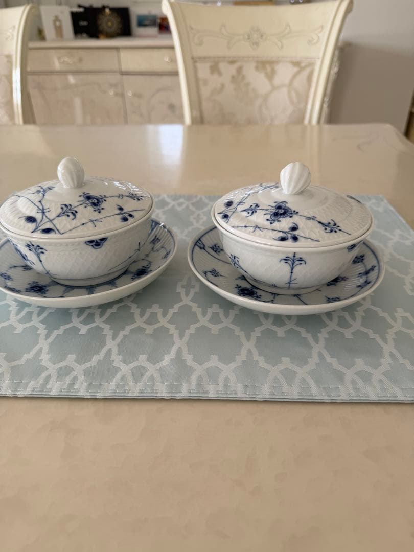 ロイヤルコペンハーゲン蓋付きボウル ROYAL COPENHAGEN (ロイヤル・コペンハーゲン) 蓋付きボウルセット