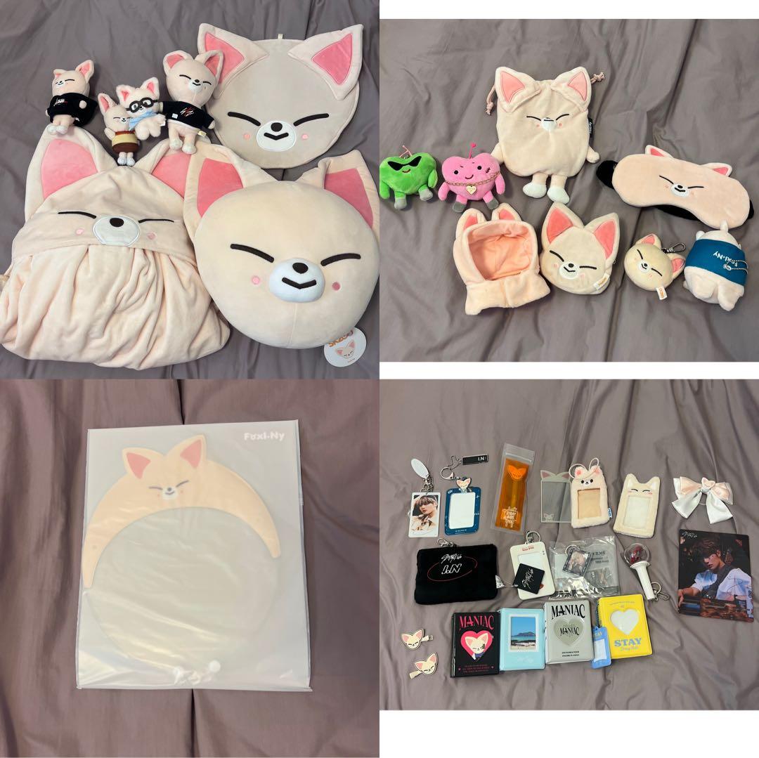 stray kids skzoo in アイエン　フォクシニ　まとめ売り　セット STRAY KIDS DOMINATE CELEBRATE OFFICIAL MD [SKZOO MAGNET PLUSH SET