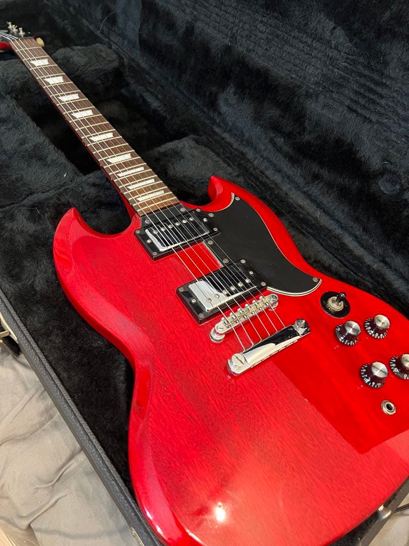Epiphone/SG/チェリーレッド/セットネック Amazon.co.jp: Epiphone SG クラシック 着用 P90s チェリー : 楽器