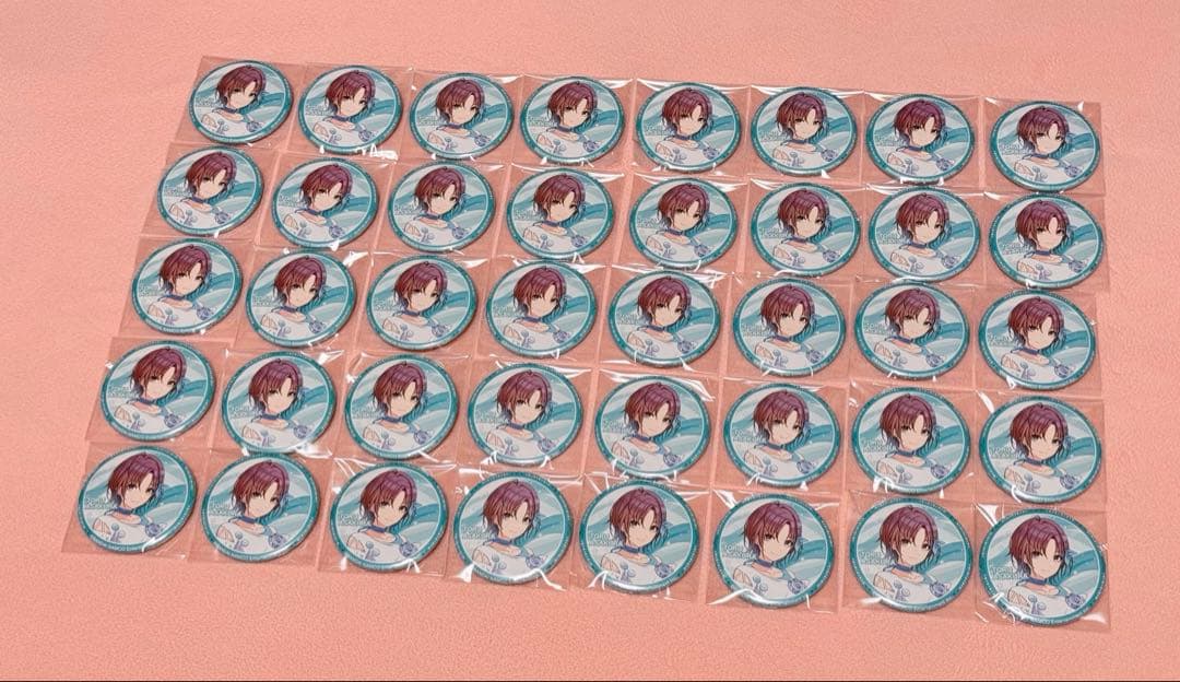 浅倉透 缶バッジ 40個 浅倉透 缶バッジ ドコモコラボセット - メルカリ