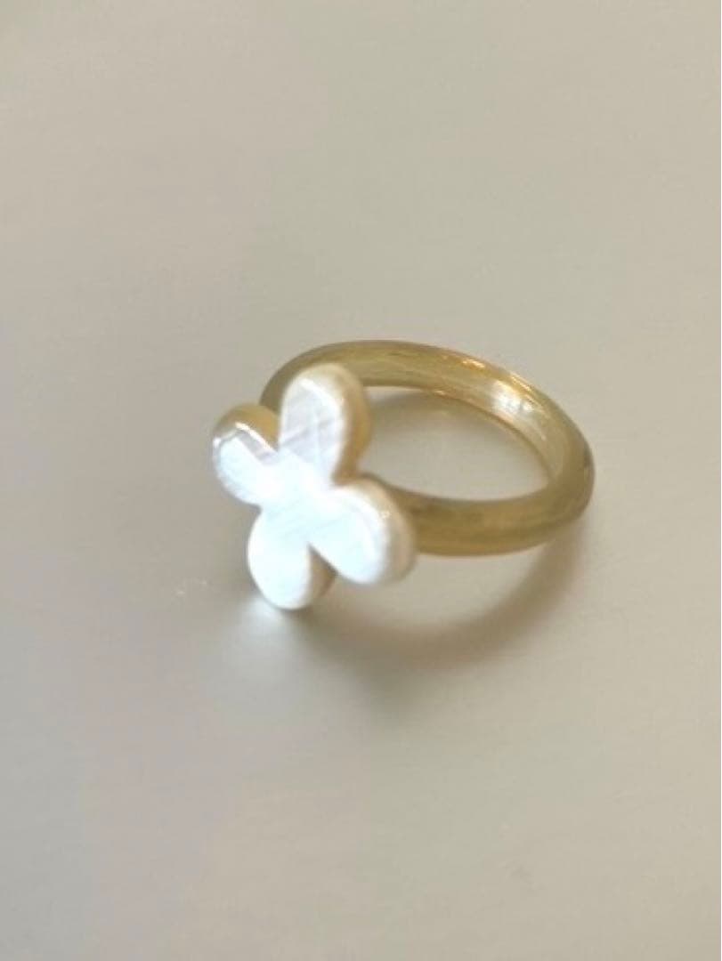 水牛の角　クローバーリング kr1716_3-1.jpg