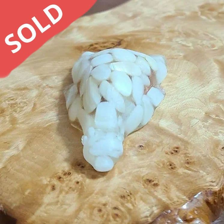 o1070-13 オルゴナイト シロクマさん　マザーオブパールなど おウチで簡単 しろくまくんかき氷器 D-1327