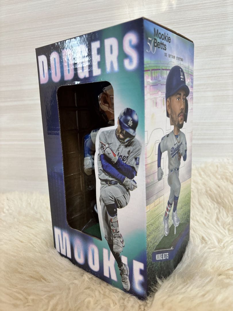 限定品‼️ムーキーベッツ　ボブルヘッド　5/13 Mookie Betts Mookie Betts Los Angeles Dodgers 2024 World Series Champions